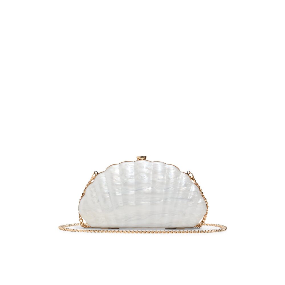 3302 Sheshell Clutch, Other White